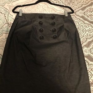 Black skirt